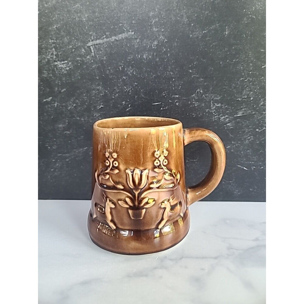 Vintage Brown Boho Coffee Mug